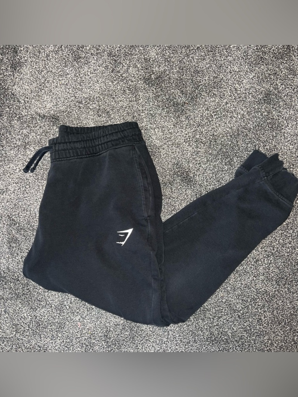 SOLD!! Gymshark Black Slim Fit Joggers